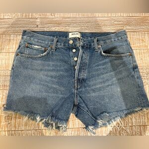 Agolde Blue Denim Shorts‎